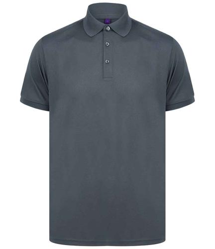 Henbury Recycled Polyester Piqu� Polo Shirt - CHA - XS
